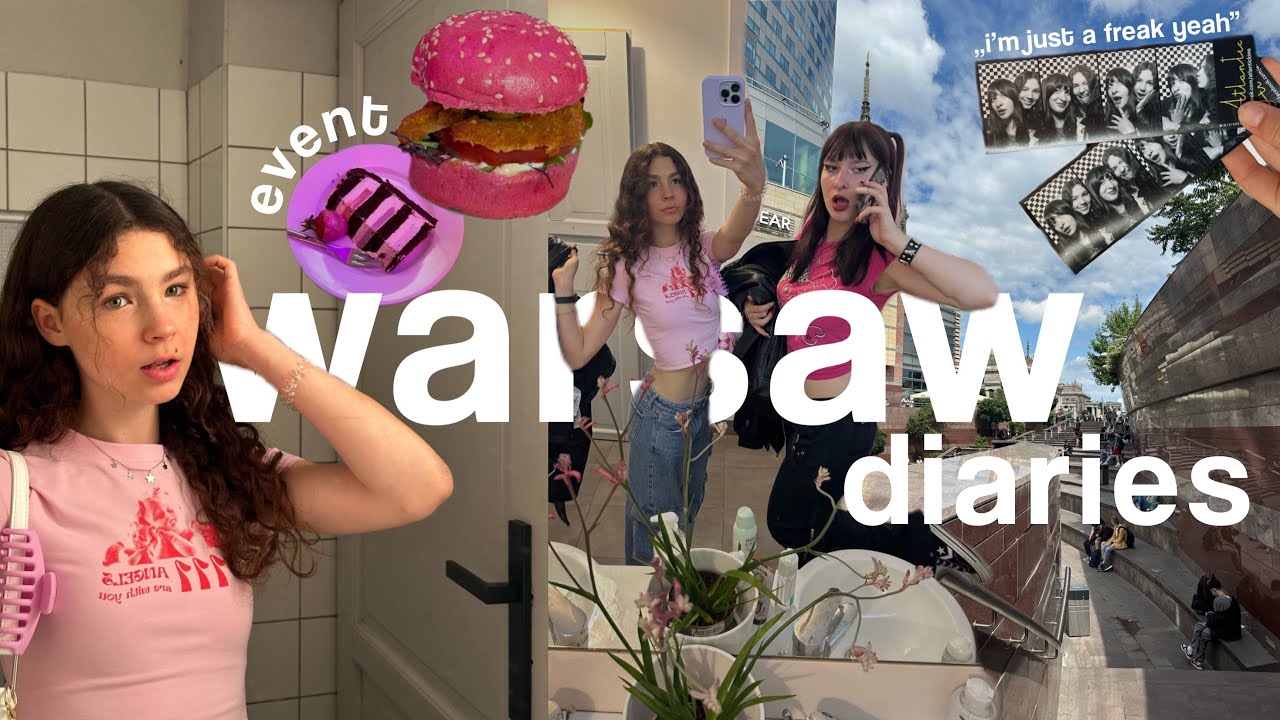 warsaw diaries (pink event) 🎀 życie nastolatki | vlog