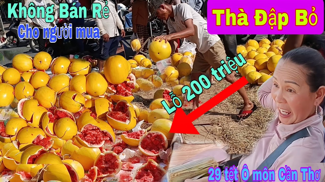 Thà Đập bỏ không bán rẻ cho người dân.Lỗ 200 triệu. Ngày 29 tết Ô môn cần thơ!