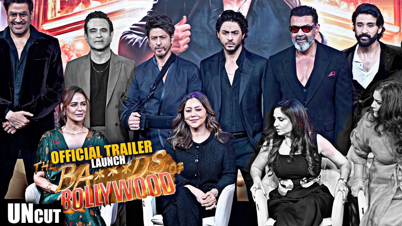 UNCUT - The Ba***ds Of Bollywood Preview Launch | Shahrukh Khan, Aryan Khan, Bobby Deol, Raghav J