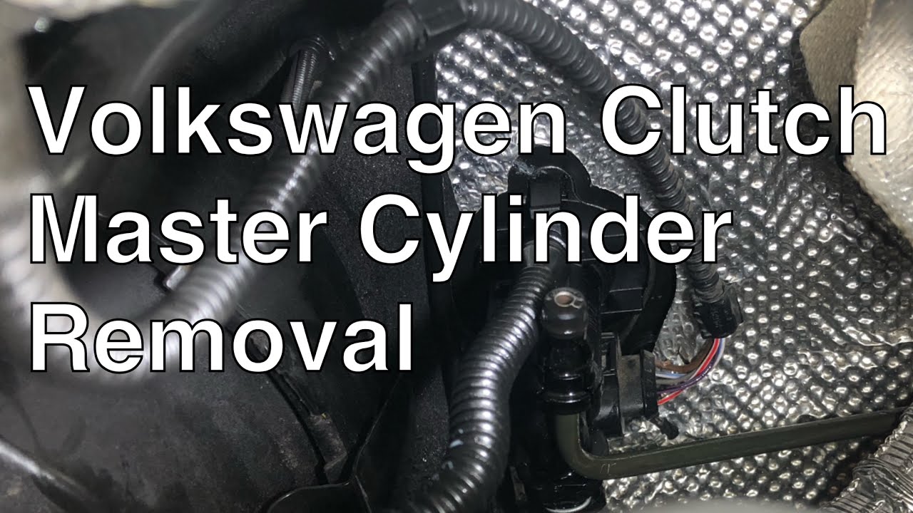 How to Remove a Clutch Master Cylinder - Step-by-Step Guide. Volkswagen, Audi, Skoda,Seat.