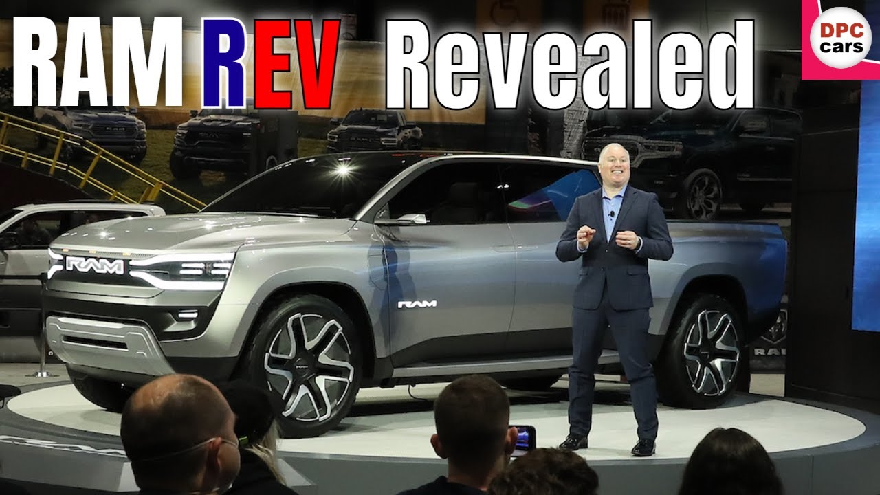 Electric Ram 1500 REV Revealed at Chicago
