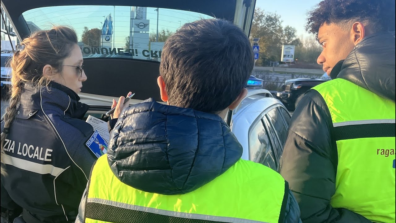 Real Audio 🔊🔊🔊 | ON THE ROAD con la Polizia Locale di Crema