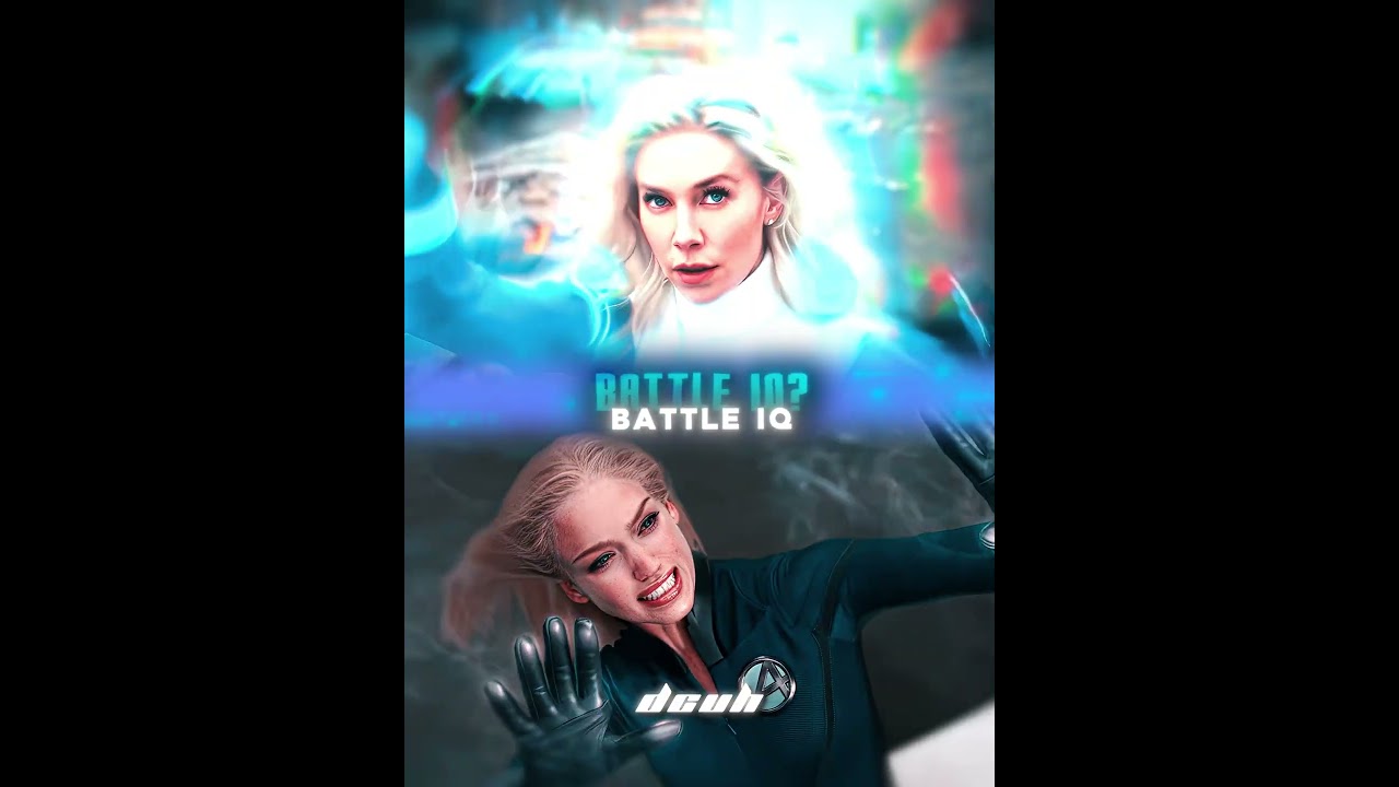 MCU Invisible Woman vs FOX Invisible Woman | #edit #fyp #fantasticfour #invisiblewoman