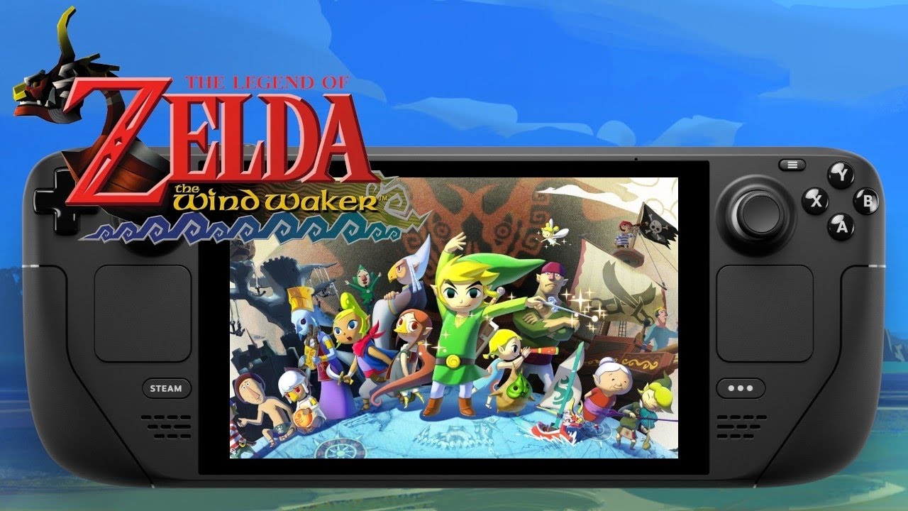 The Legend of Zelda: The Wind Waker HD - Cemu Emulation on Steam Deck