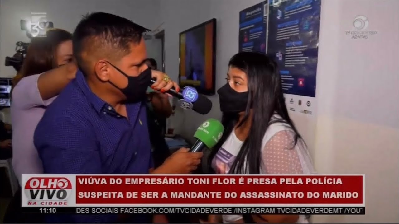 “VIÚVA NEGRA” MULHER DE TONI FLOR É PRESA ACUSADA DE MANDAR MATAR O MARIDO EM CUIABÁ | Arthur Garcia