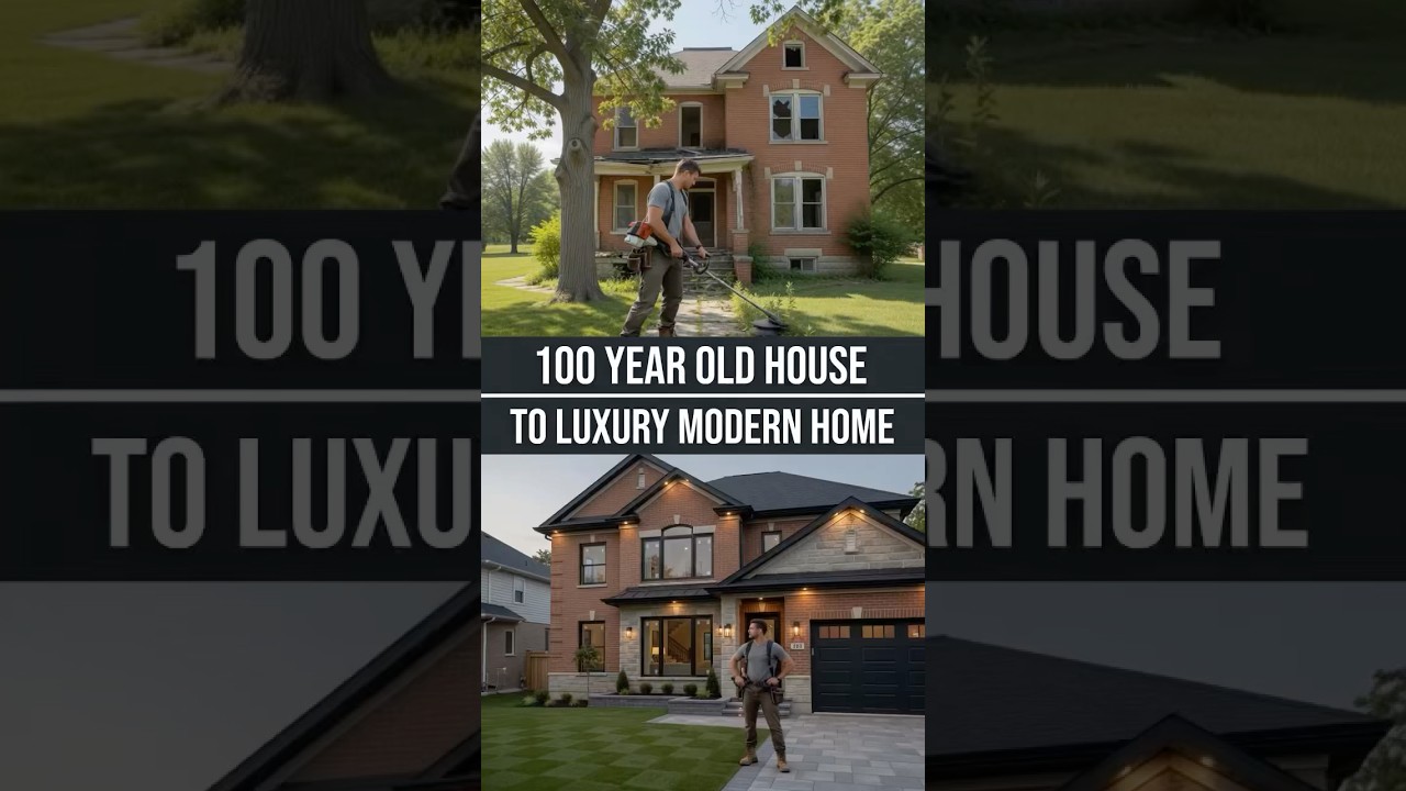 From a 100-Year-Old Brick House to a Luxury Modern Home | Built by Ryan Cooper