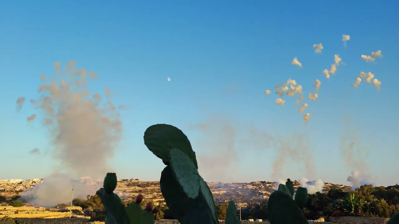 Qrendi-Different Salute Shells-Santa Marija Feast 2024