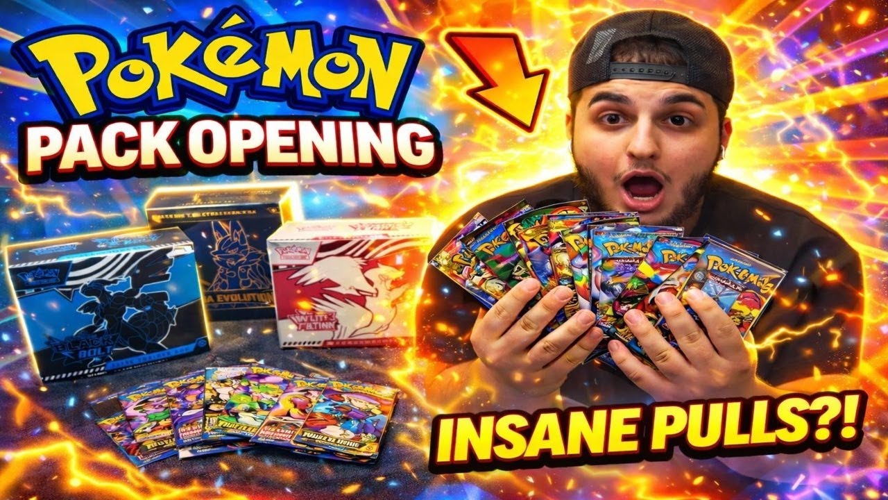 I Opened Pokémon Packs… The Pulls Were CRAZY