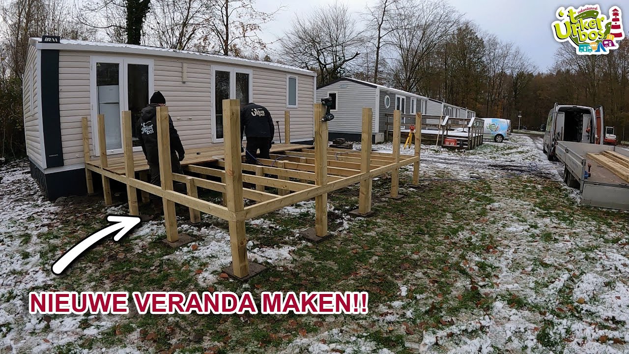 VERHUURCHALET Afmaken & Veranda Plaatsen - Deel 3
