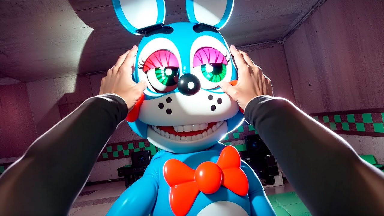 АНИМАТРОНИКИ ПУГАЮТ ОХРАННИКА VR FNAF 2 COOP Garry's Mod Sandbox