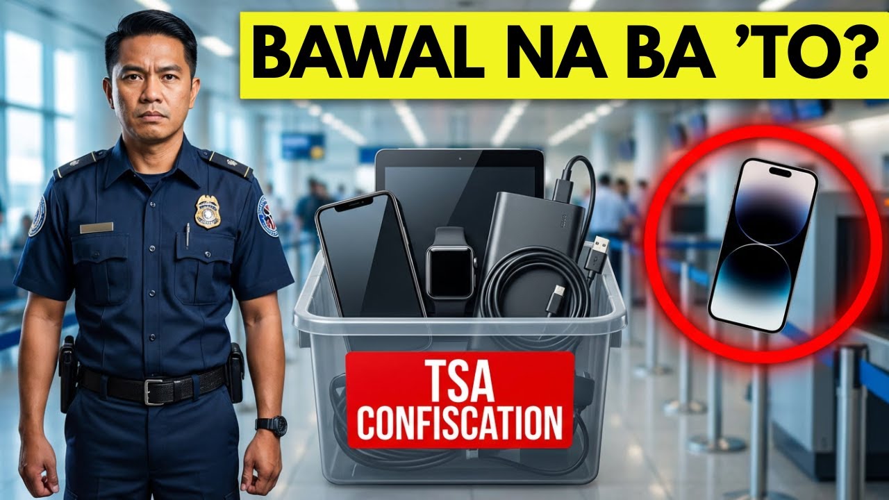 Kukumpiskahin ng TSA ang 15 Electronics na Ito Ngayong 2026