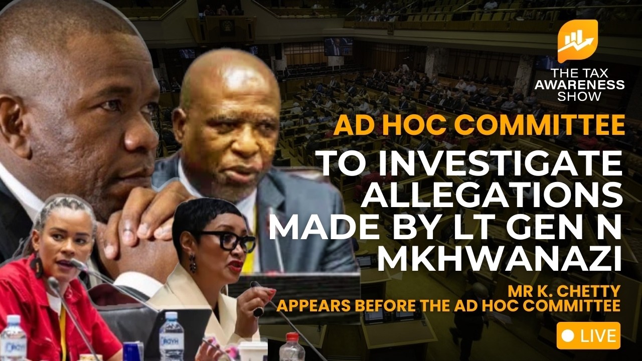 Ad Hoc Committee to Investigate Allegations made by Lieutenant General Mkhwanazi, 12 March 2026