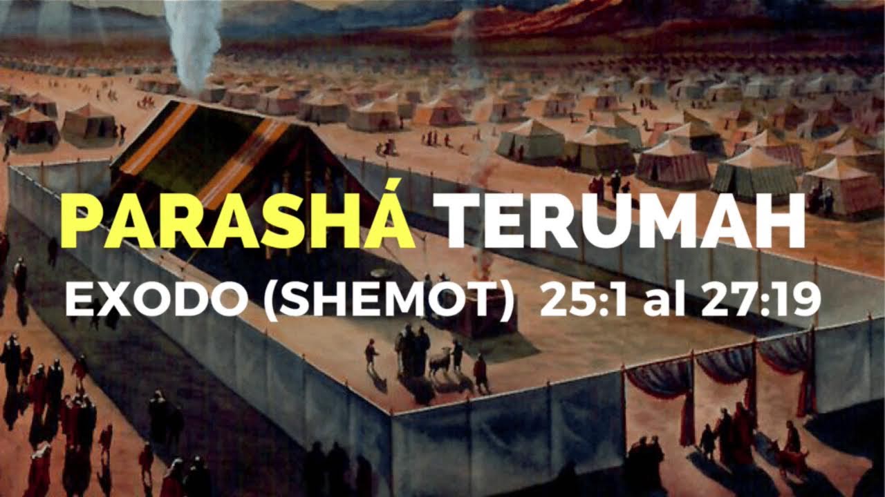 PARASHA 19 TERUMA Y HAFTARAH  (EXODO 25:1-27:19)  POR EL ROEH CARLOS REYES