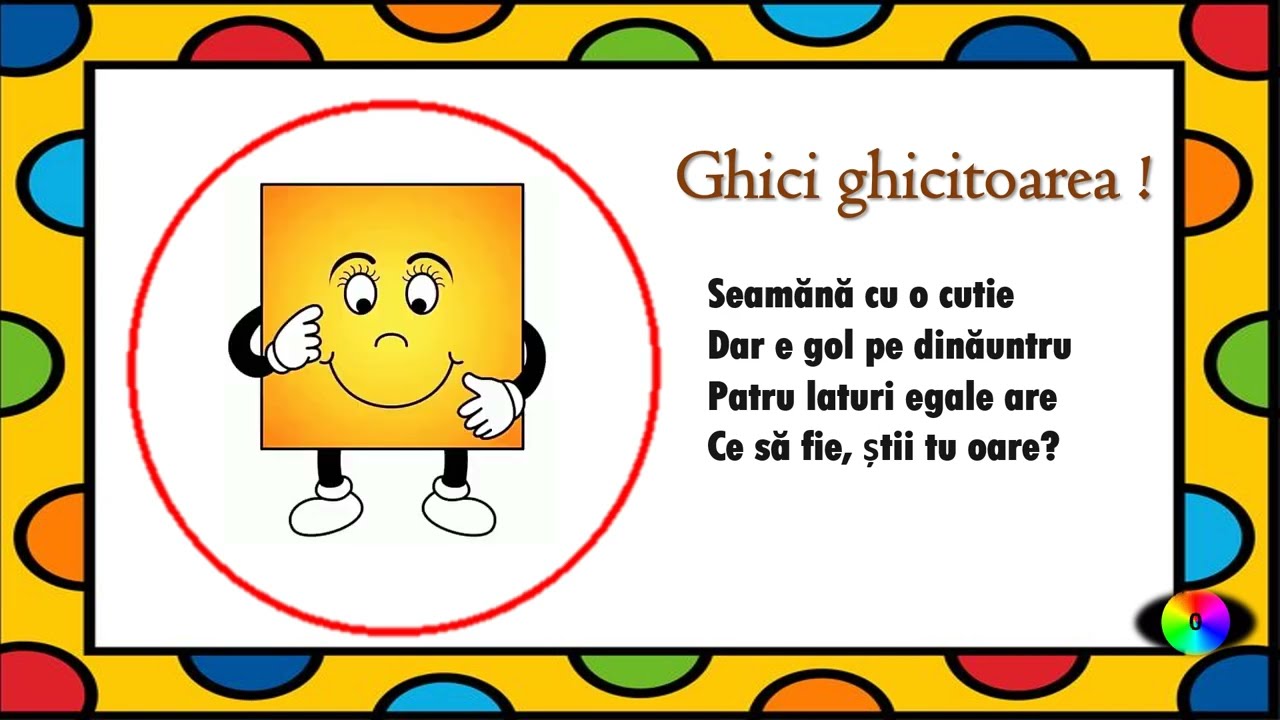 Ghicitori cu Pătrățele și Cercuri: Joc Educativ