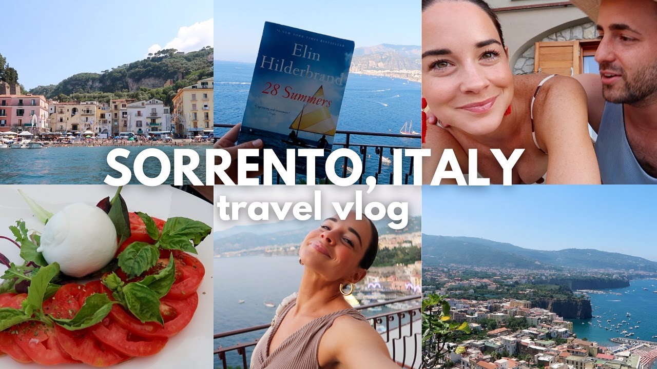 TRAVEL VLOG SUMMER 2022 SORRENTO ITALY: best places for dinner in Sorrento, scenery, and more!