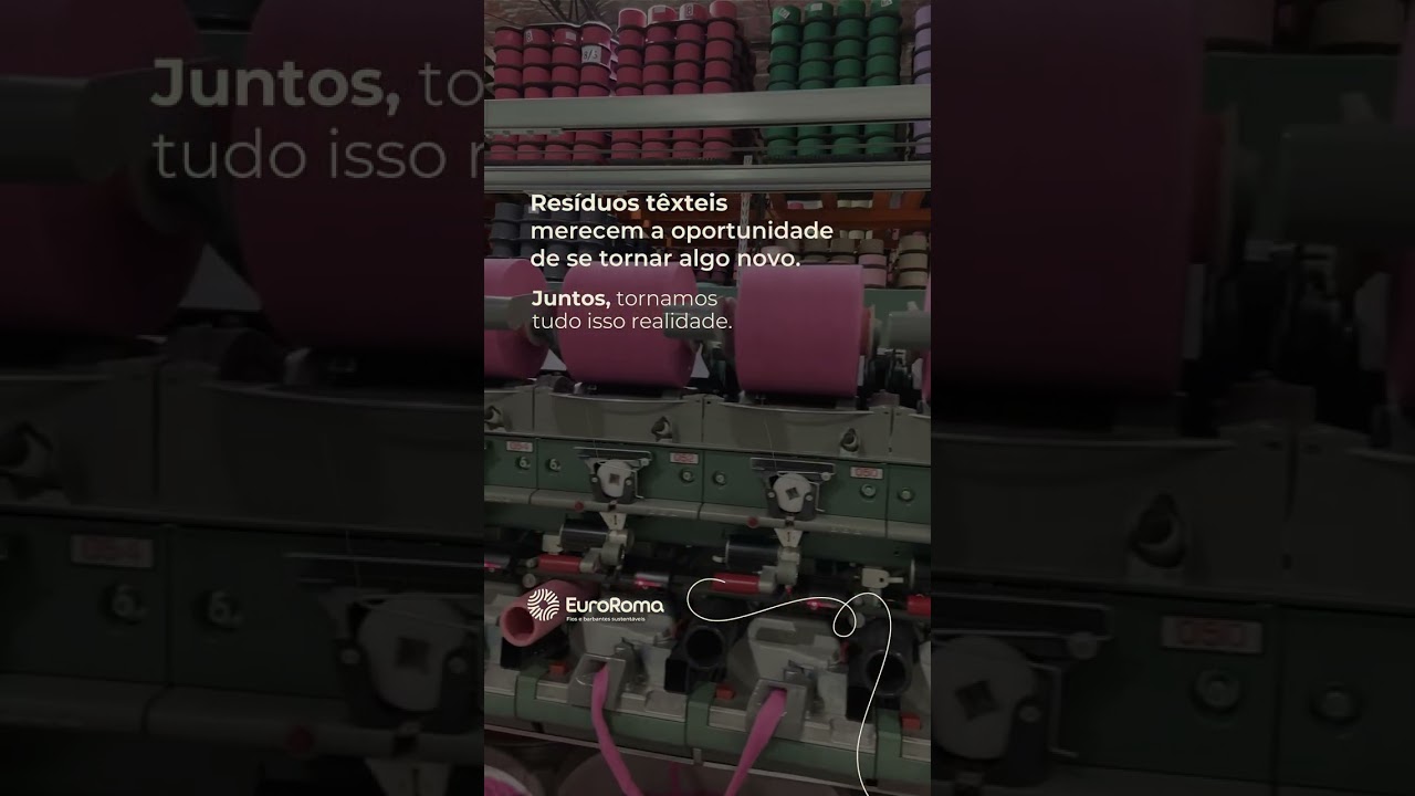 Todo o nosso processo de reciclagem, do res&iacute;duo ao fio, &eacute; uma transforma&ccedil;&atilde;o m&aacute;gica.