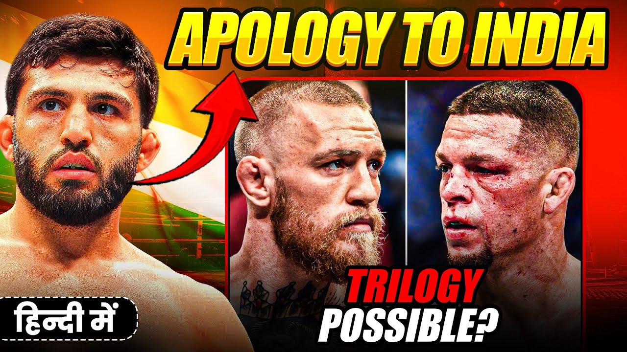 Arman Tsarukyan APOLOGISED to INDIA 🇮🇳 | Conor Mcgregor vs Nate Diaz Trilogy POSSIBLE? 