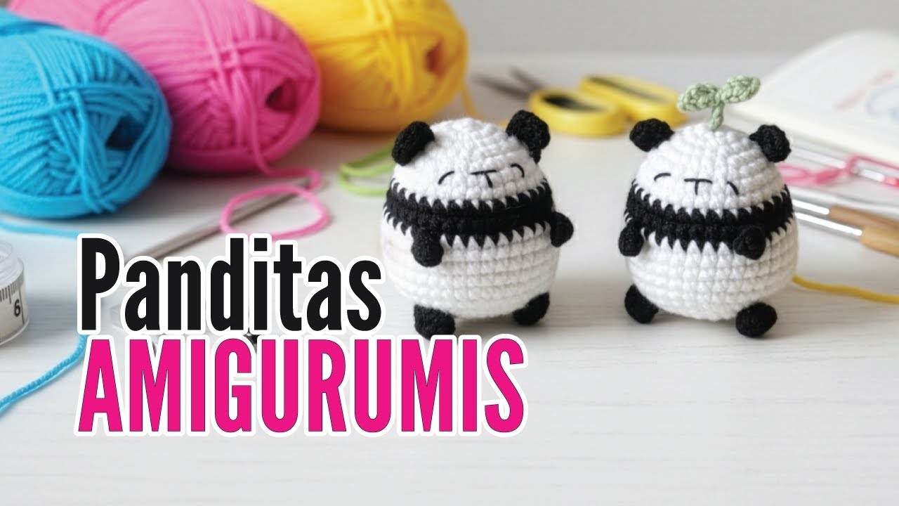 Cómo hacer un Panda Amigurumi paso a paso 🧶 | Tutorial fácil de crochet para principiantes 🐼