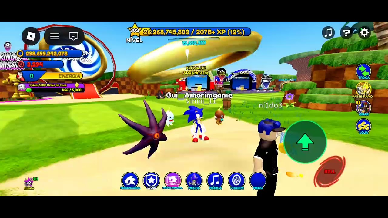 CONSEGUI O MECHA SONIC MARK II NO SONIC SPEED SIMULATOR