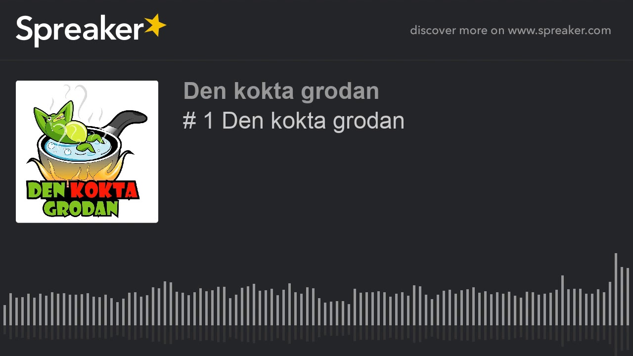 # 1 Den kokta grodan