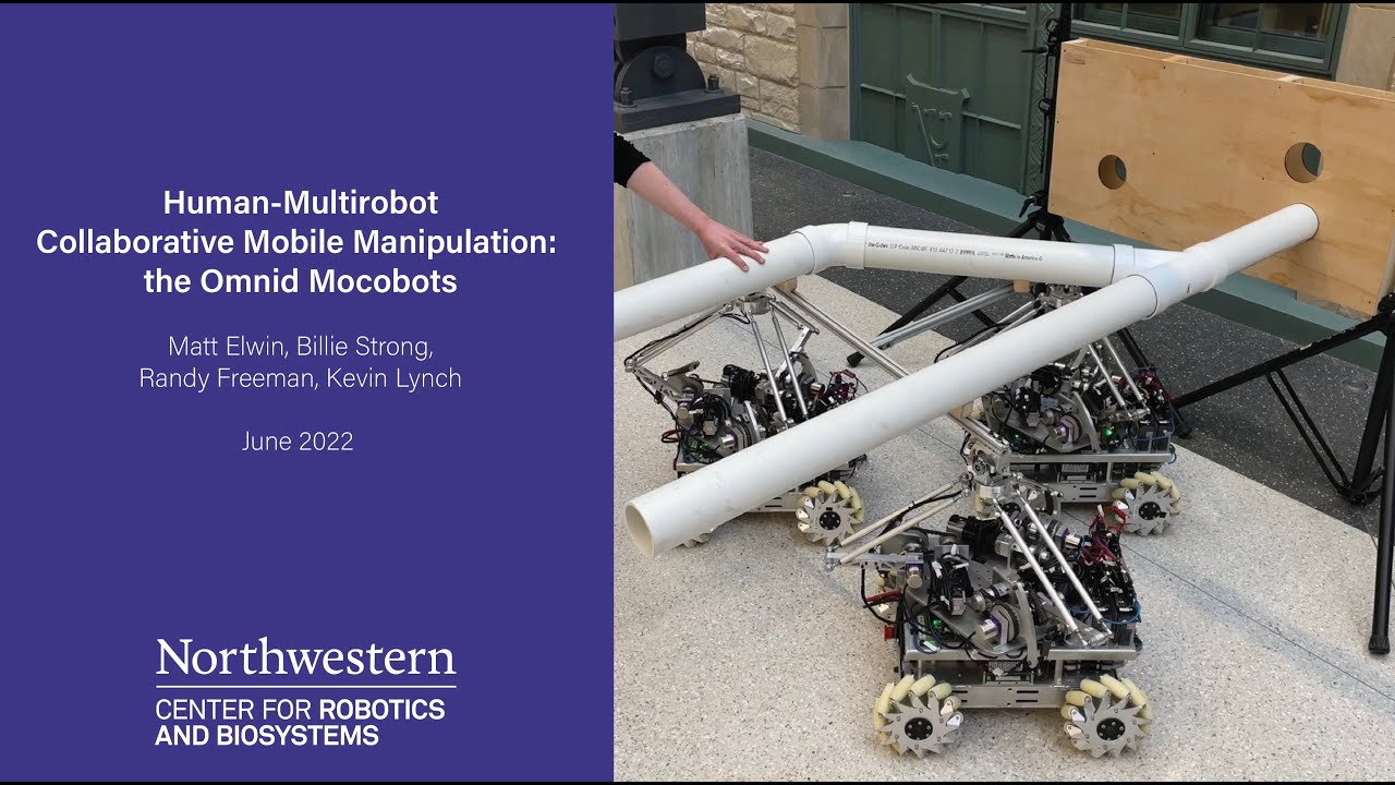 Human-multirobot collaborative mobile manipulation: the Omnid mocobots