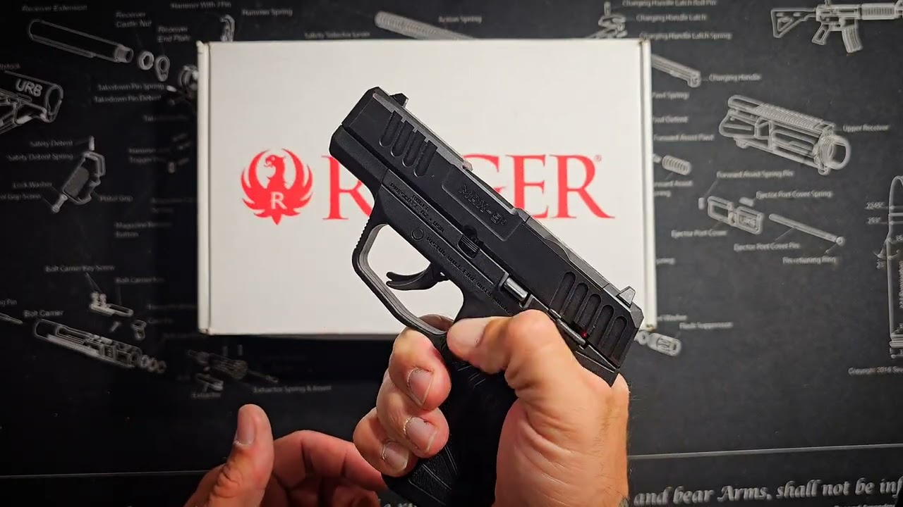 Ruger MAX-9 Unboxing & First 100 shots