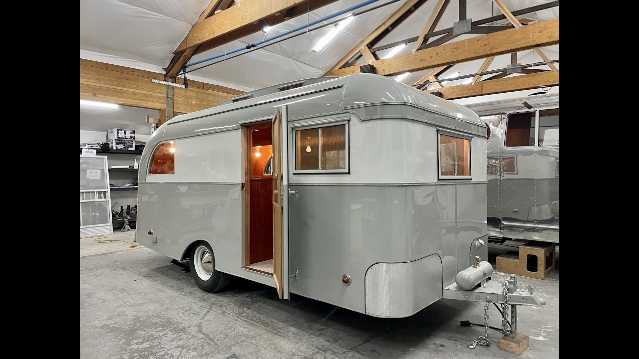 Экскурсия по старинному туристическому прицепу Westcraft Master 1938 года