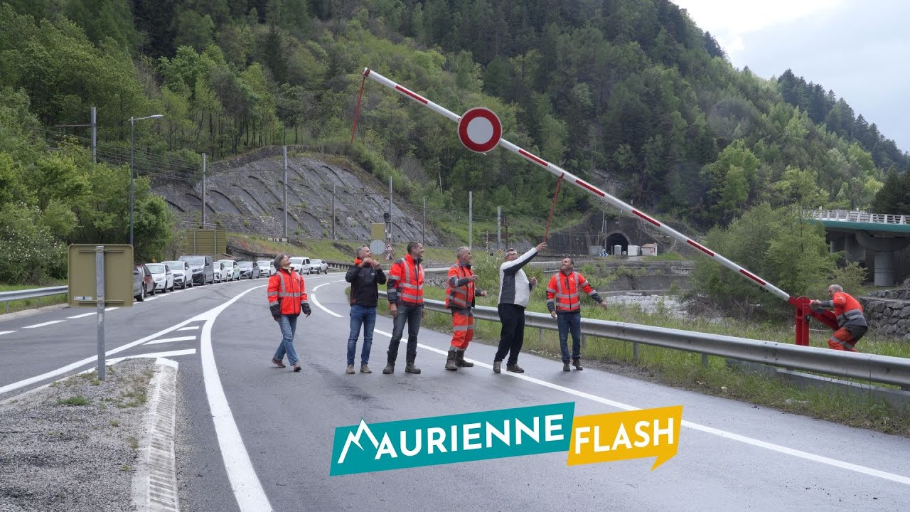 Maurienne Flash - Réouverture de la route départementale 1006