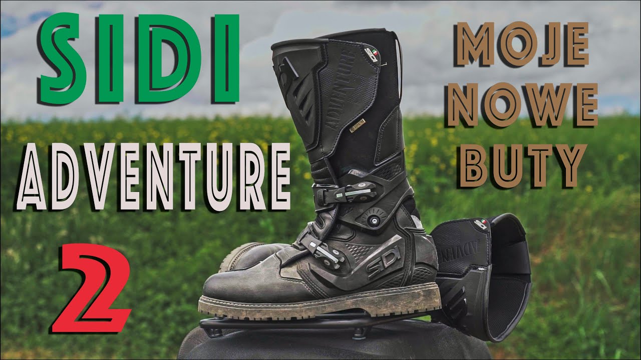 Moje nowe buty, czyli zmieniłem na SiDi Adventure2 Web-Goretex z Alpinestars Web Gore-Tex