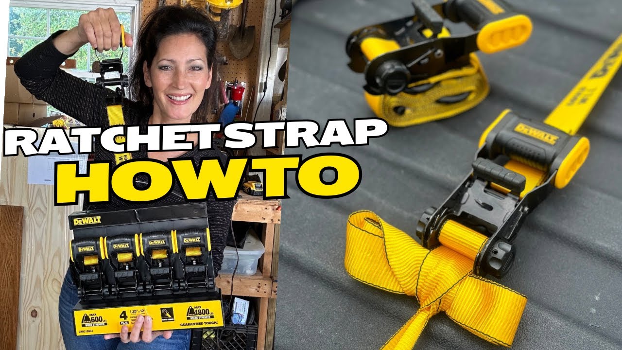 HOW TO NEATLY WRAP YOUR RATCHET STRAPS FOR STORAGE & TRANSPORTATION, A Step by Step GUIDE