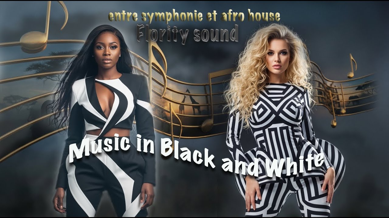Music in black and white - Symphony - Afro house , sweet and wild