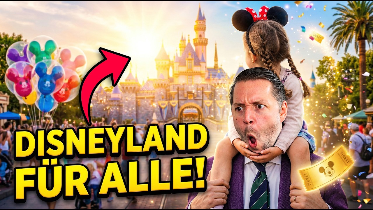 Wir machen einen Ausflug nach DISNEYLAND! (+XXL GEWINNSPIEL)