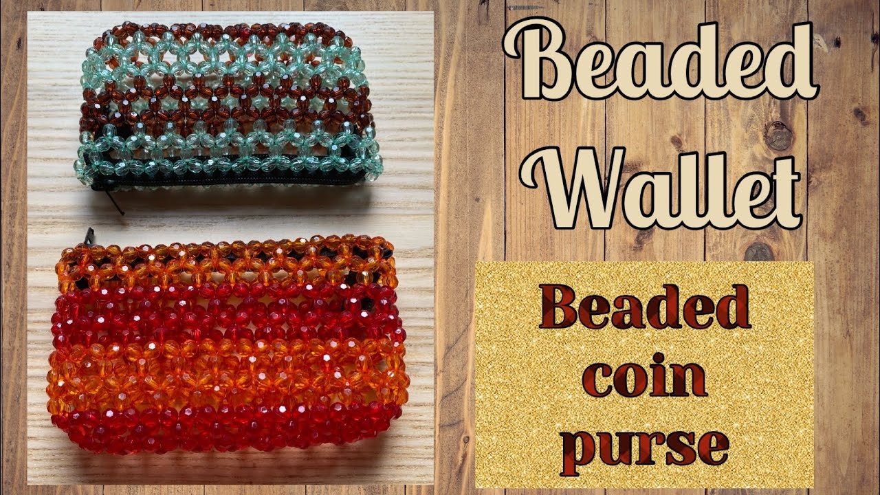 Beaded Wallet - Beaded Coin Purse - Souvenir Item - How to Make - DIY