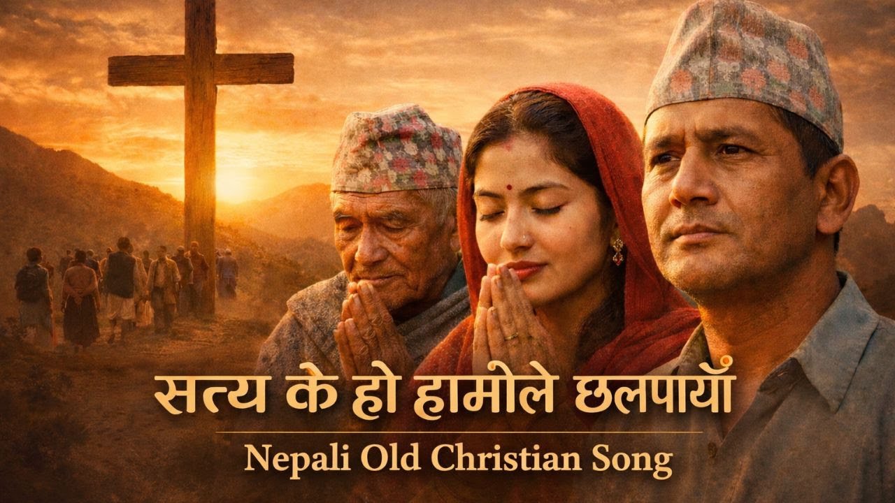 Satya k ho hamiley chalpaayau | Old Nepali Christian Song | Lyrics Video