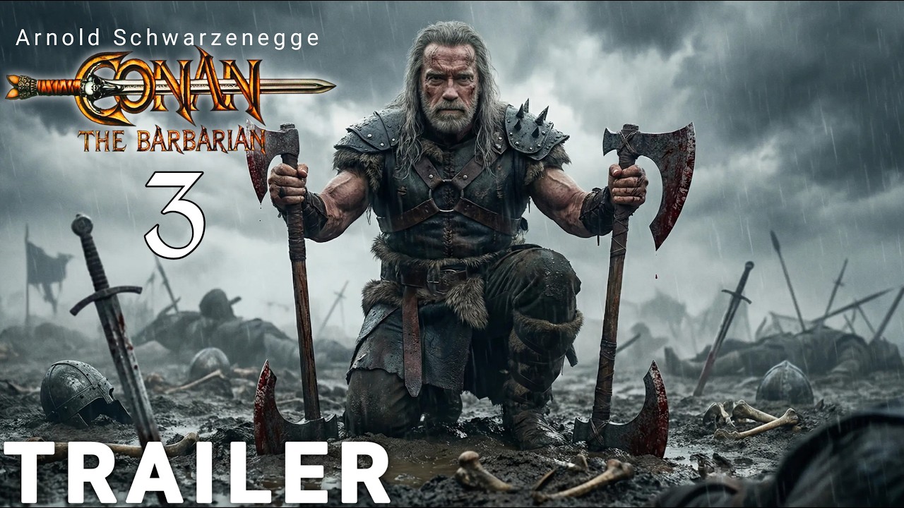 CONON THE BARBARIAN 3 (2026) - First Trailer | Arnold Schwarzenegger | Concept trailer