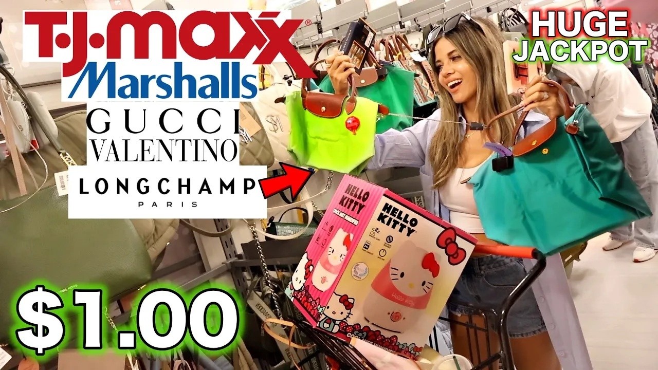 99% LESS LUXURY SHOPPING AT TJ MAXX & MARSHALLS!