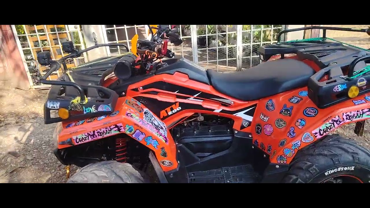 😏Hablando de la atv200 italika😁. #motovlog #baiker #atv200 #atvs #cuatrimotos #racing #youtube 