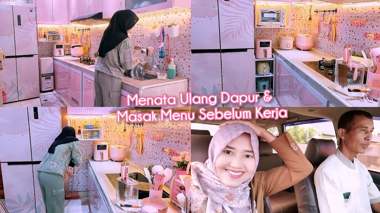 #dailyvlog Menata Ulang Dapur Part 1 Lanjut Masak Menu Sebelum Berangkat Kerja