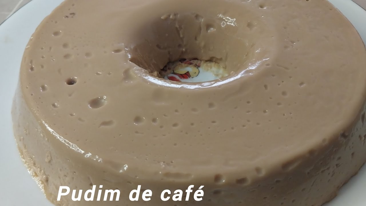 Pudim de café fácil 