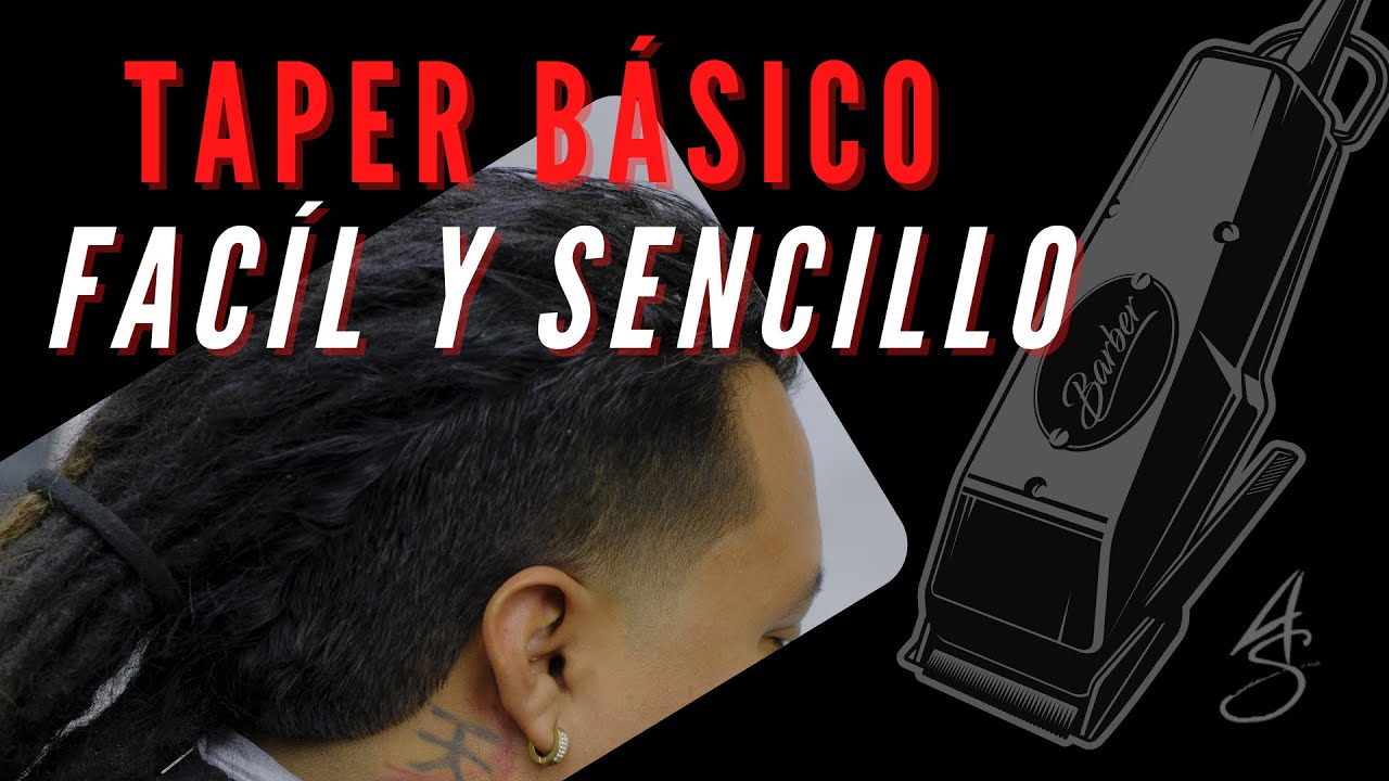 Corte Taper Basico (A los lados) Paso a Paso
