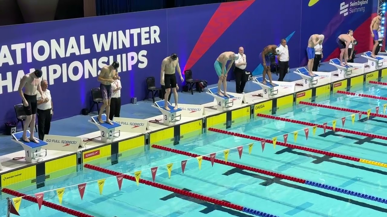 Team Utmost IOMSC Winter Nationals 2025 - Joel Watterson - 100 Free BFinal. 48.80 New Manx Record.