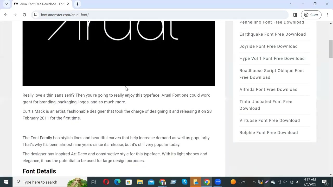 How to Download and Install Arual Font Free Download   in Adobe Photoshop 