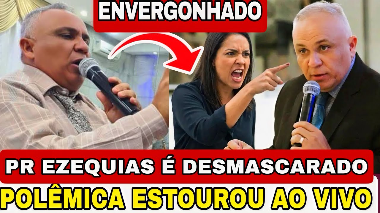 ⚠️POL&Ecirc;MICA ESTOURA AO VIVO! PASTOR EZEQUIAS SILVA DESMENTIDO EM FALSA PROFECIA! 