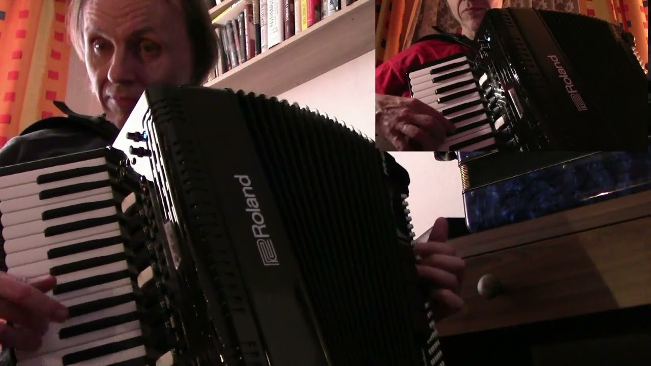 Nezlobte se rodičové  - Akordeon Roland fr4x :)