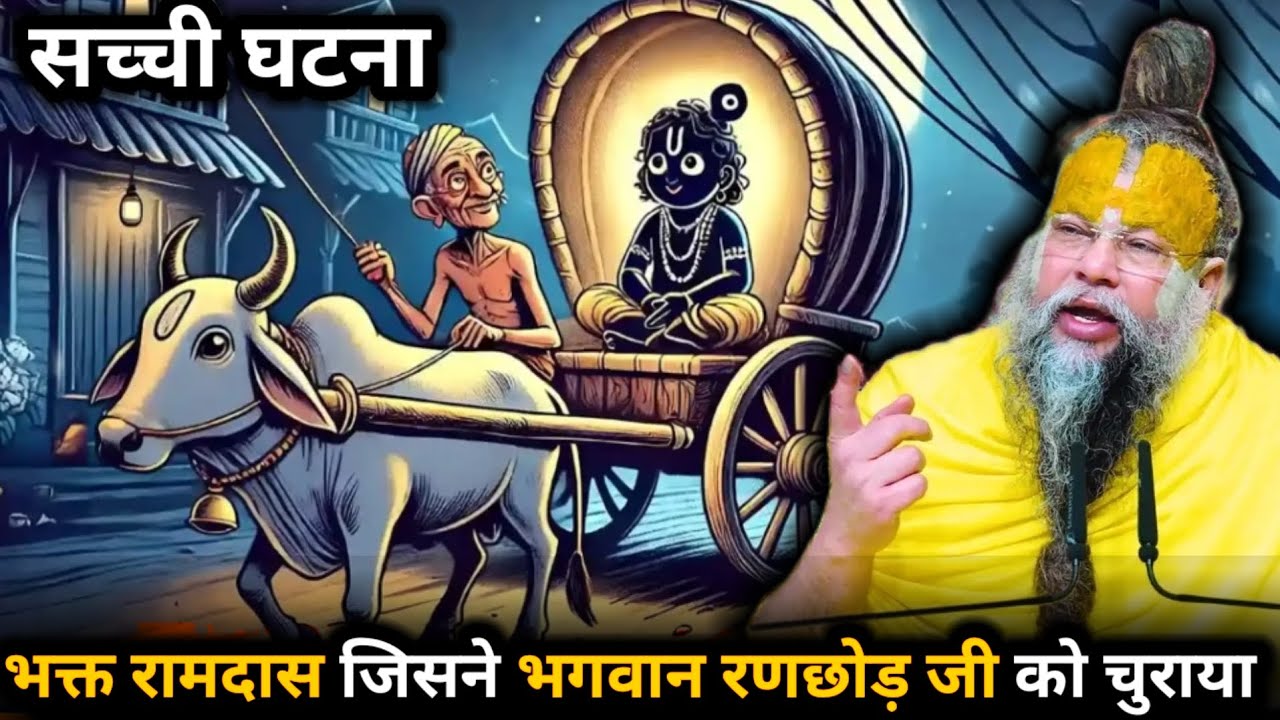 ठाकुर रणछोड़ जी ने रामदास जी के घाव ख़ुद पर लिए | श्री रणछोड़जी और भक्त रामदास जी की अनोखी कथा |