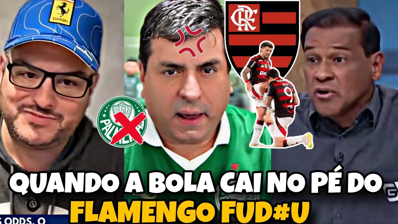 AS M&Iacute;DIAS RIVAIS FORAM A LOUCURA COM O FLAMENGO NO P&Oacute;S JOGO KKKK ( TURMA DO AMENDOIM, RICA PERRONE)