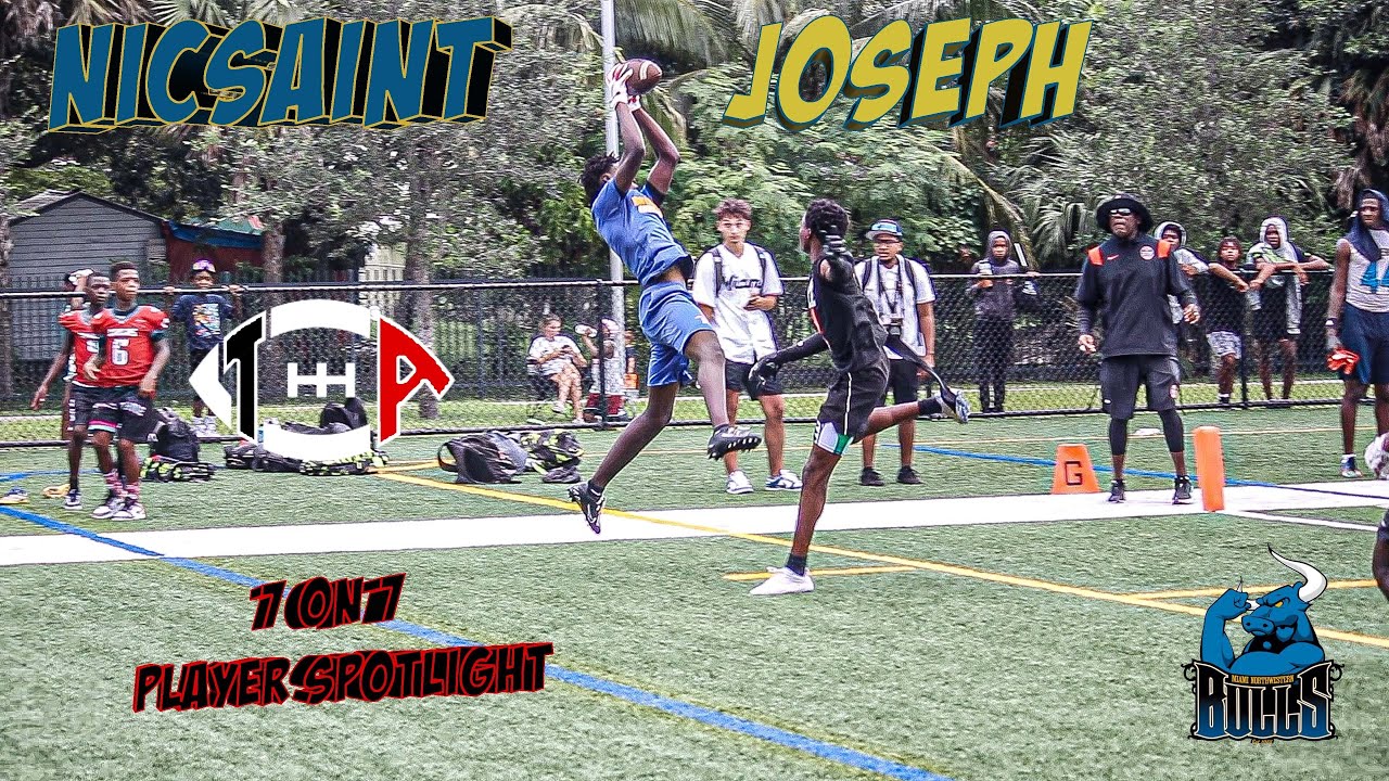 🔥🏈 Tutu Atwell Foundation 7 on 7 Player Spotlight Nicsaint Joseph Miami Northwestern 🏈🔥