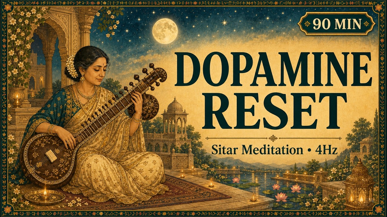 Sitar for Dopamine Reset | Indian Classical Music for Mindfulness