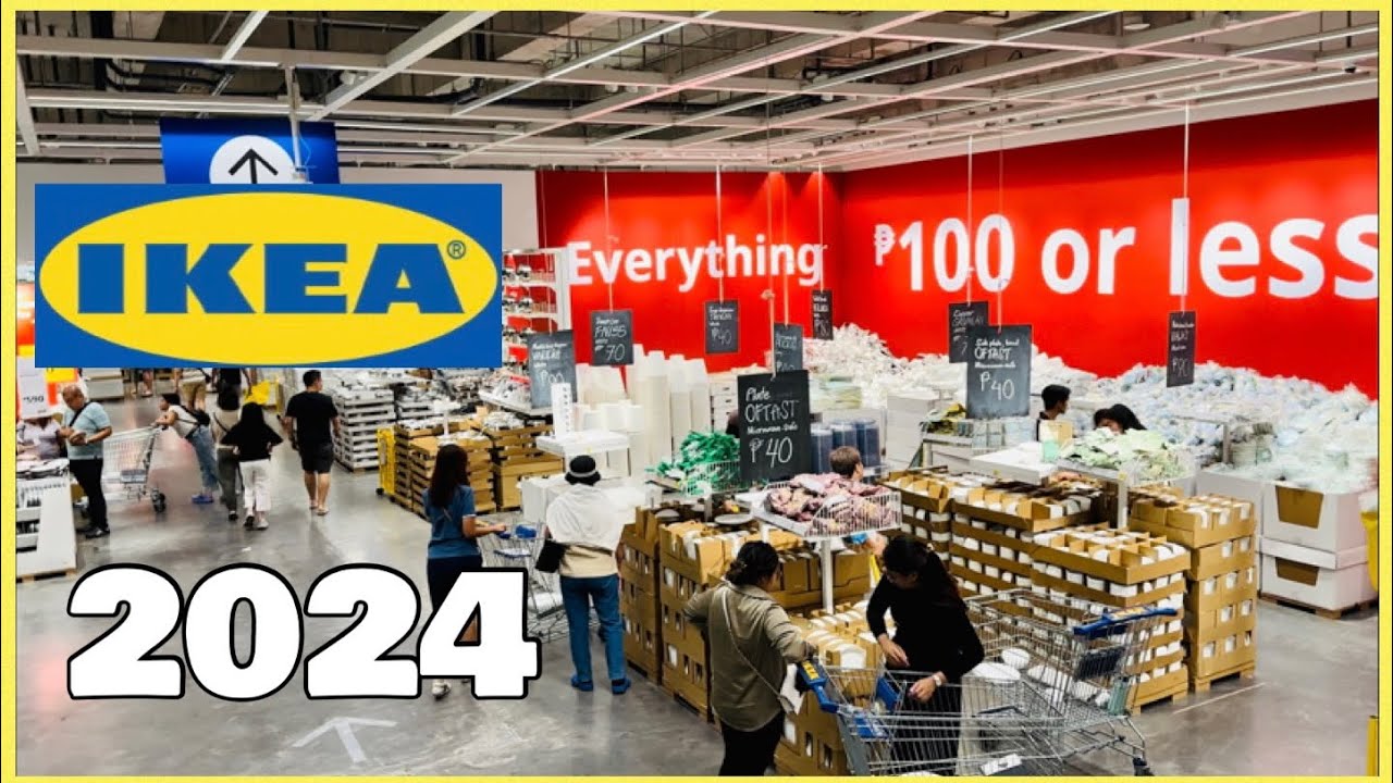IKEA SHOP WITH ME 2024 ❤️ NEW PRODUCTS + HOME DECOR | IKEA SM MALL OF ASIA PHILIPPINES 🇵🇭