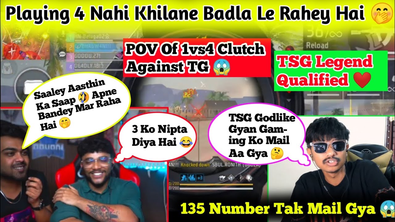TSG Godlike Qualified 🤔 Mr Jay Yt Dhokha To S8UL Elite 🤭 POV Of Clutch Against TG eSports